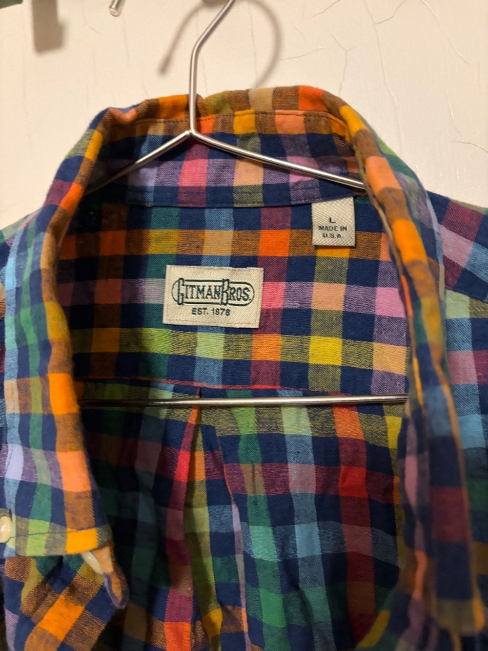 Gitman brothers, checkered shirt!
